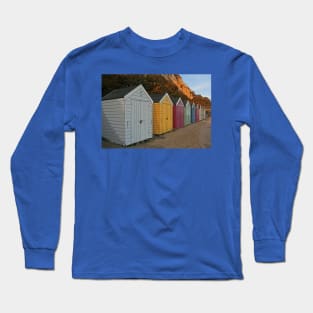 Pastel Sheds, Bournemouth, February 2024 Long Sleeve T-Shirt